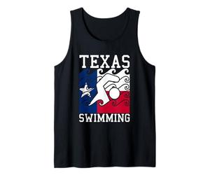 Drapeau du Texas, équipe de Natation, Nageur Texan, État américain Débardeur