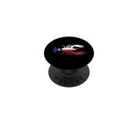Drapeau du Texas Homard Côtier Fruits de mer Southern Pride PopSockets PopGrip Adhésif