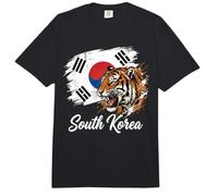 Drapeau du Tigre Rugissant de la Corée du Sud Comfort Colors Adult Heavyweight T-Shirt