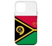 Drapeau du Vanuatu Ni-Vanuatu Cœur Fier Patrimoine fête Nationale Coque pour iPhone 12 Mini