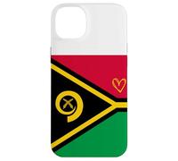 Drapeau du Vanuatu Ni-Vanuatu Cœur Fier Patrimoine fête Nationale Coque pour iPhone 14 Plus