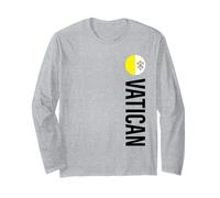 Drapeau du Vatican Vertical Manche Longue