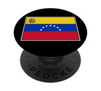Drapeau du Venezuela 7 étoiles pour démocratie Avant 2006 PopSockets PopGrip Adhésif