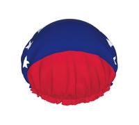 Drapeau du Venezuela - Bonnet de douche réutilisable pour femme - Double couche imperméable - Pour le traitement des cheveux
