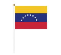 Drapeau du Venezuela imprimé, compact et léger, adapté pour les défilés, les événements et le soutien des fans