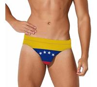 Drapeau du Venezuela Maillot de Bain pour Homme Slip de Bain Triangle String Bikini Maillot de Bain