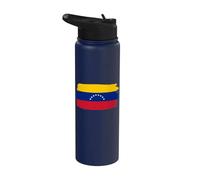 Drapeau du Venezuela - Souvenir patriotique Stainless Steel Insulated Water Bottle