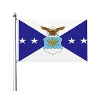 Drapeau du vice-chef d'état-major de l'armée de l'air drapeau 0,9 x 1,5 m décoration extérieure bannière légère bannière maison et fête décoration de cour 3 x 5 bannière