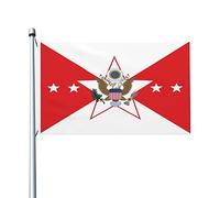 Drapeau du vice-chef d'état-major des États-Unis Drapeaux de l'armée 0,9 x 1,5 m Drapeau de décoration extérieure Bannière légère Drapeaux de fête à la maison Yard 3 x 5 drapeaux
