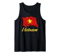 Drapeau du Vietnam Patriotique Asiatique Hommes Femmes Enfants Vietnamiens Débardeur