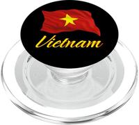 Drapeau du Vietnam Patriotique Asiatique Hommes Femmes Enfants Vietnamiens PopSockets PopGrip pour MagSafe