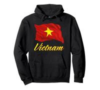 Drapeau du Vietnam Patriotique Asiatique Hommes Femmes Enfants Vietnamiens Sweat à Capuche