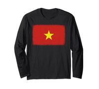 Drapeau du Vietnam pour hommes, femmes, enfants Manche Longue