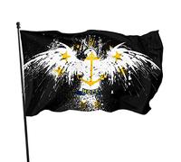 Drapeau Eagle Rhode Island, 3x5 pieds, couleurs vives et résistant aux UV, bannières murales pour extérieur et intérieur