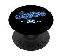 Drapeau écossais établi 843 PopSockets PopGrip Adhésif