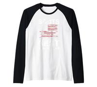 Drapeau écossais « The Best Americans » Manche Raglan