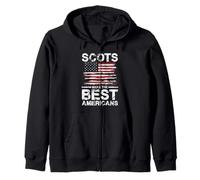 Drapeau écossais « The Best Americans » Sweat à Capuche