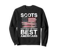 Drapeau écossais « The Best Americans » Sweatshirt