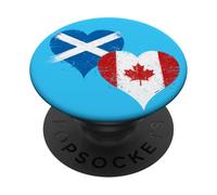 Drapeau Écosse Canada Génial pour Fier Écossais Canadien PopSockets PopGrip Adhésif