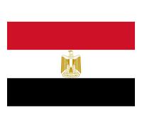 Drapeau Egypte (19.5x13cm) - Sticker/Autocollant