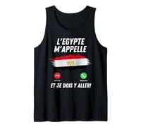 Drapeau Egypte Appelle Et Je Dois Partir Egypte Débardeur