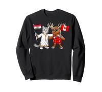 Drapeau Égypte Canada Racines Égyptiennes Héritage Canadien Sweatshirt