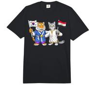 Drapeau Égypte Corée du Sud Racines égypto-coréennes Comfort Colors Adult Heavyweight T-Shirt