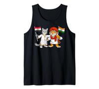 Drapeau Égypte Inde Racines Égyptiennes Héritage Indien Débardeur