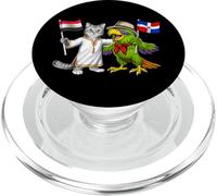Drapeau Égypte République Dominicaine Racines Égyptiennes PopSockets PopGrip pour MagSafe