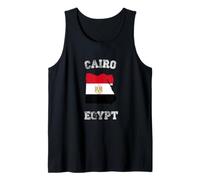 Drapeau Egypte Vieilli Fierté du Caire Débardeur