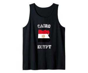 Drapeau Egypte Vieilli Fierté du Caire Débardeur