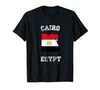 Drapeau Egypte Vieilli Fierté du Caire T-Shirt