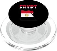 Drapeau égyptien Carte Pays égyptienne PopSockets PopGrip pour MagSafe