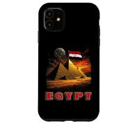 Drapeau égyptien de l'Égypte Patriotique Hommes Femmes Enfants Pyramides Coque pour iPhone 11