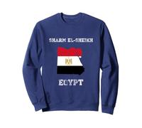 Drapeau égyptien Vieilli de la fierté de Charm el-Cheikh Sweatshirt