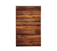 Drapeau en bois marron de 0,9 x 1,5 m, drapeau de jardin vertical double face pour extérieur, cour, maison, bannière amusante pour décoration de la maison, drapeaux de jardin à suspendre au mur