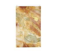 Drapeau en marbre doré de 9,6 x 1,5 m, drapeau de jardin vertical double face pour extérieur, cour, maison, bannière amusante pour décoration de la maison, drapeaux de jardin à suspendre au mur