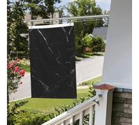 Drapeau en marbre noir 61 x 91 cm pour extérieur et intérieur - Pour le printemps, l'été, l'automne, l'hiver - Drapeaux de jardin avec œillets verticaux double face pour décorations de cour