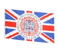 Drapeau en Polyester pour Couronnement Extérieur | Bannière Décorative, Pose Facile, pour Murs, Mâts et Fêtes de Rue
