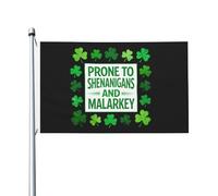 Drapeau Enclin Aux Manigances Et Aux Farces Bannières Suspendre Éclatantes Drapeau De Festival Pour Porte Clubs Chambres 90X150Cm