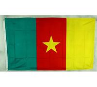 Drapeau env. 90 x 150 cm Drapeau Cameroun drapeau du Cameroun drapeau national