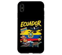 Drapeau équatorien - Idée pour Homme - Thème culturel équatorien Coque pour iPhone XS Max