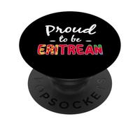 Drapeau érythréen « Proud to Be Pride Heritage » PopSockets PopGrip Adhésif