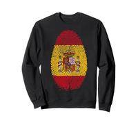 Drapeau Espagne avec Empreinte Digitale « It is in My DNA » Sweatshirt