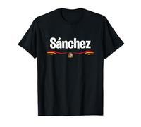 Drapeau Espagne Nom d'anniversaire espagnol Sanchez T-Shirt