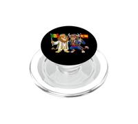 Drapeau Espagne Sénégal Racines espagnoles-sénégalaises PopSockets PopGrip pour MagSafe