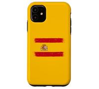 Drapeau Espagne Simple Fierté Fiers Espagnols Fans España Coque pour iPhone 11
