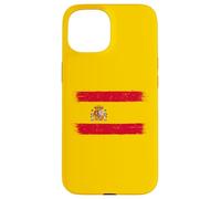 Drapeau Espagne Simple Fierté Fiers Espagnols Fans España Coque pour iPhone 15