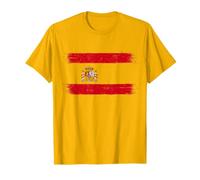 Drapeau Espagne Simple Fierté Fiers Espagnols Fans España T-Shirt