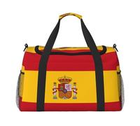 Drapeau espagnol. C'est un sac de voyage à main avec une grande capacité et multifonctionnel, un incontournable pour les voyages en plein air